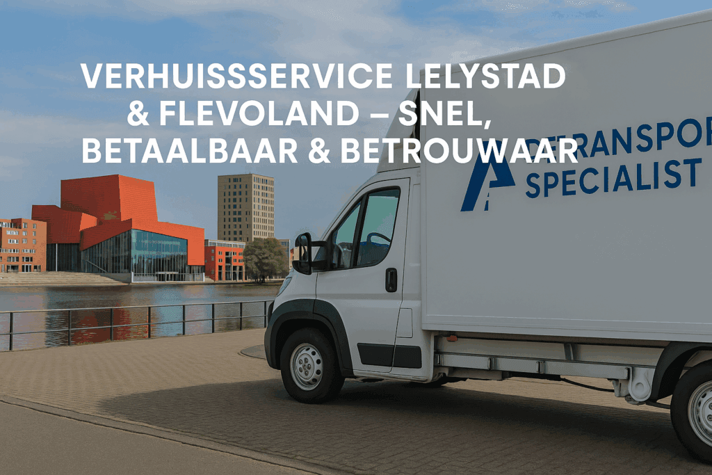 Verhuisservice lelystad