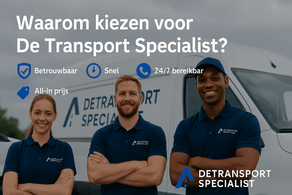 Waarom Kiezen voor De Transport Specialist