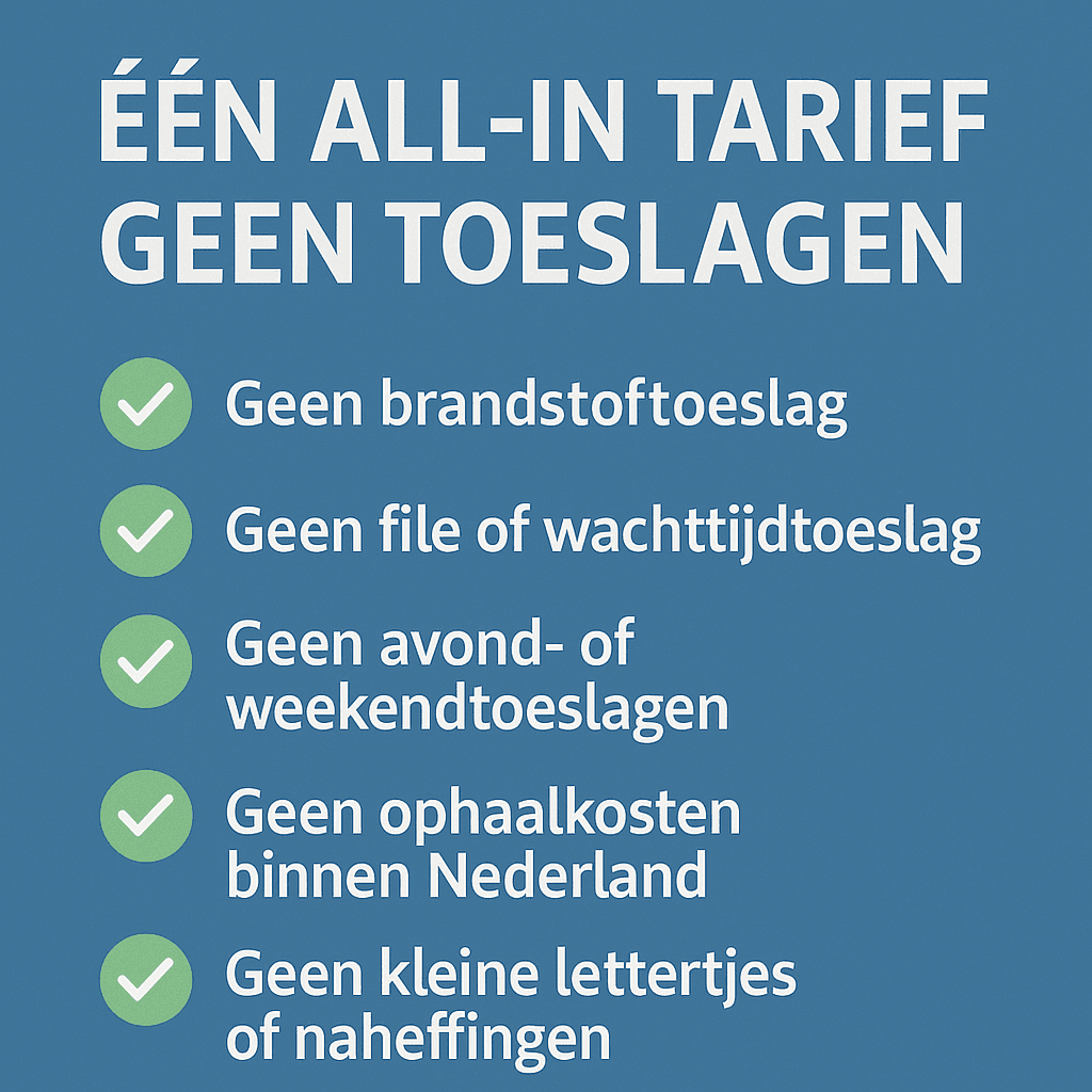 All in Tarieven